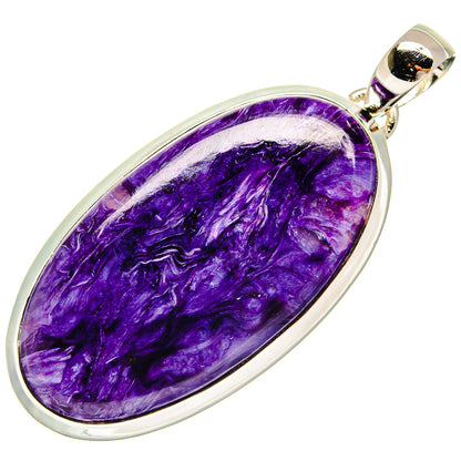 Charoite Pendants handcrafted by Ana Silver Co - PD25396 - Photo 2
