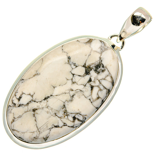 Howlite Pendants handcrafted by Ana Silver Co - PD25398 - Photo 2