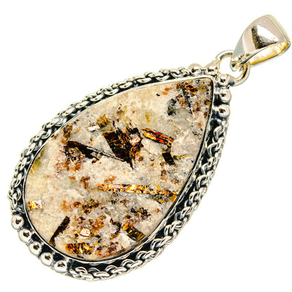 Astrophyllite Pendants handcrafted by Ana Silver Co - PD25402 - Photo 2