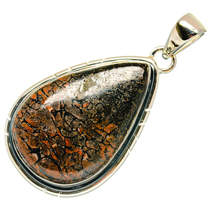 Dinosaur Bone Pendants handcrafted by Ana Silver Co - PD25416 - Photo 2