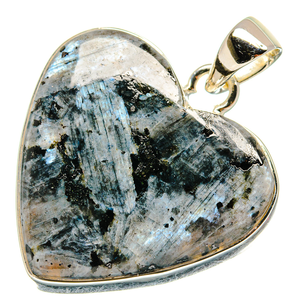 Gabbro Stone Pendants handcrafted by Ana Silver Co - PD25421 - Photo 2