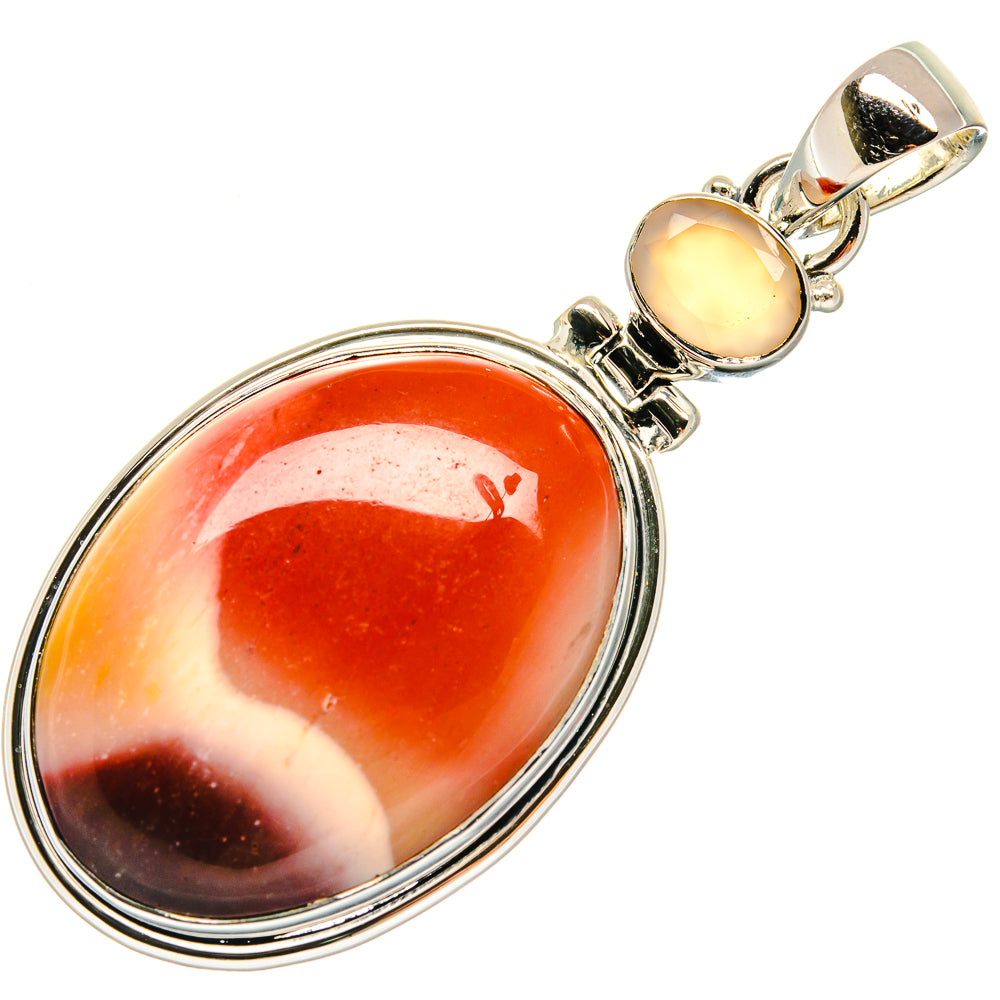 Mookaite Pendants handcrafted by Ana Silver Co - PD25424 - Photo 2