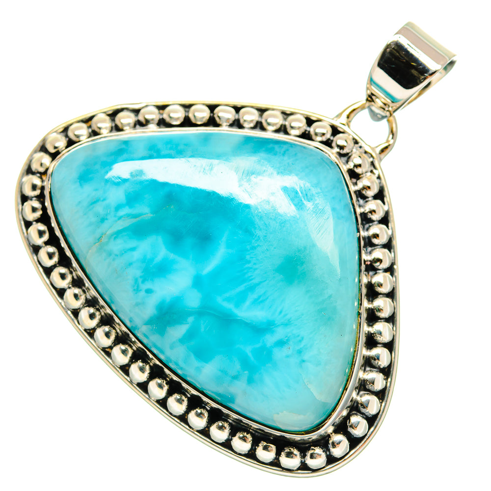 Larimar Pendants handcrafted by Ana Silver Co - PD25427 - Photo 2
