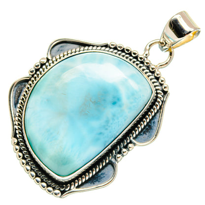 Larimar Pendants handcrafted by Ana Silver Co - PD25428 - Photo 2