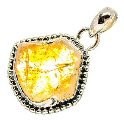 Citrine Pendants handcrafted by Ana Silver Co - PD25444 - Photo 2