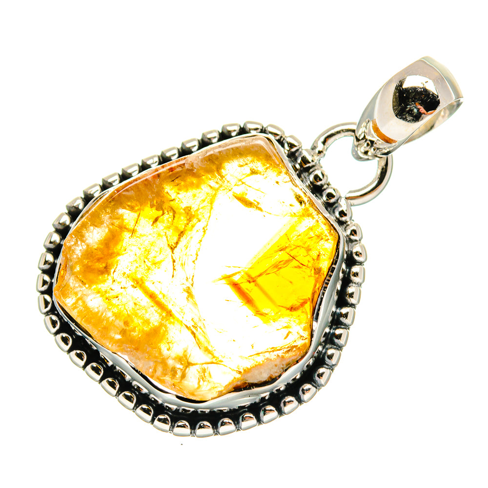 Citrine Pendants handcrafted by Ana Silver Co - PD25447 - Photo 2