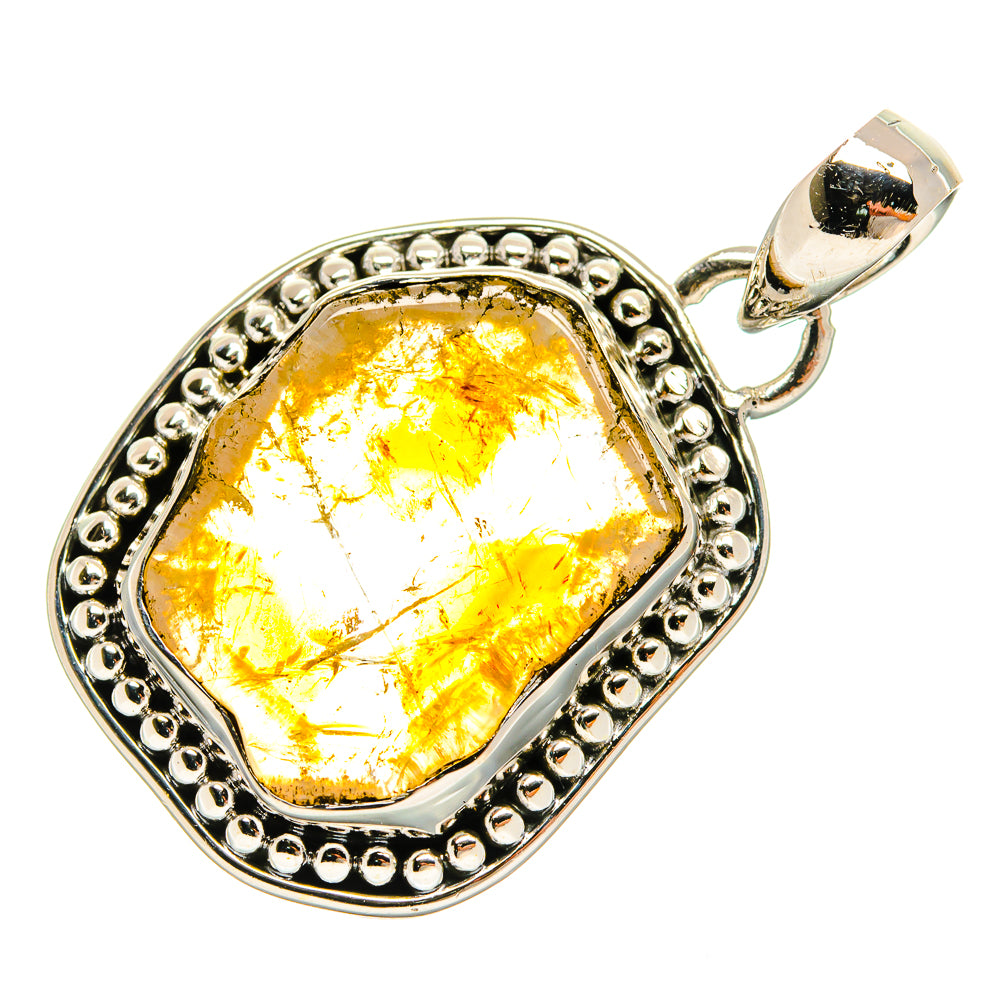 Citrine Pendants handcrafted by Ana Silver Co - PD25449 - Photo 2