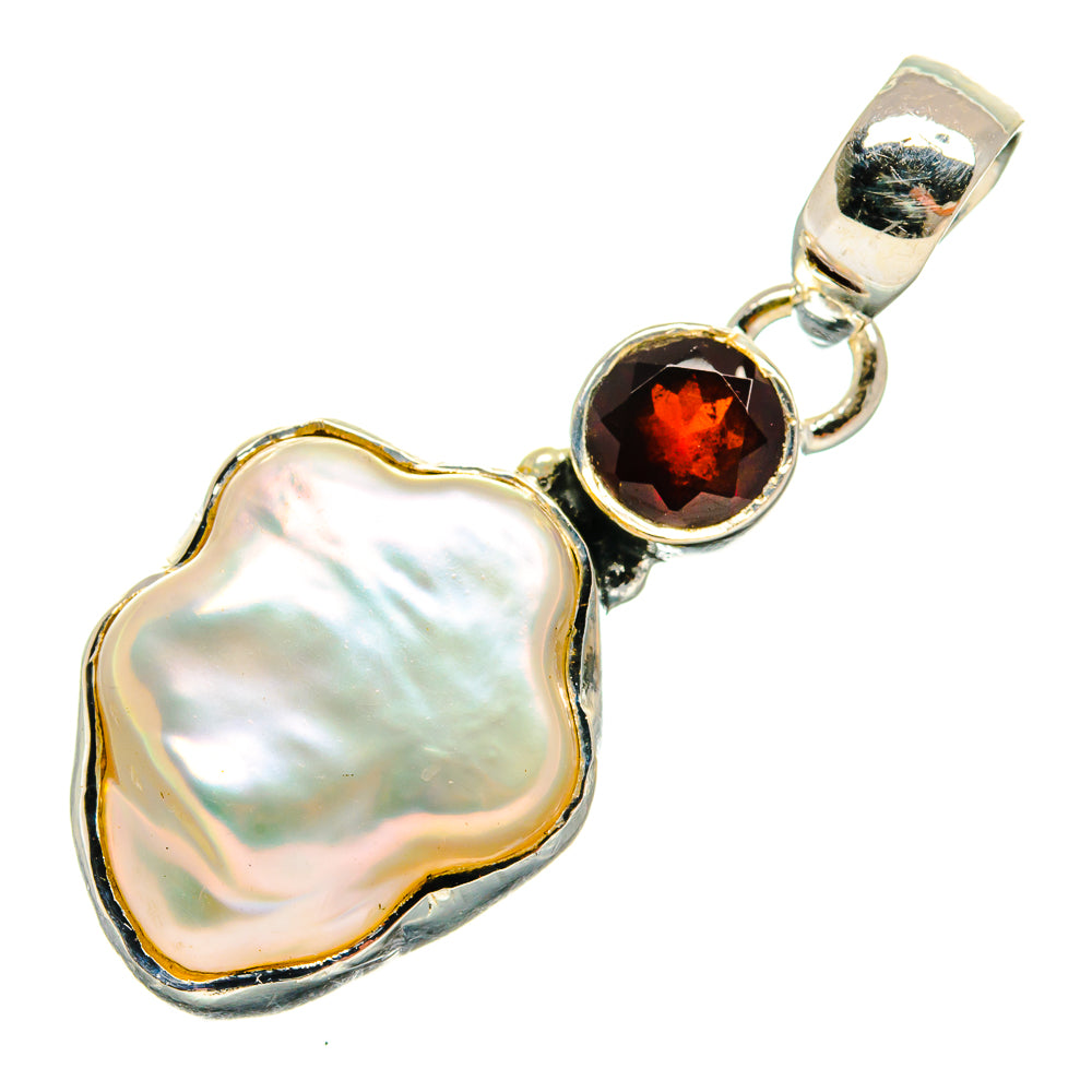 Mother Of Pearl Pendants handcrafted by Ana Silver Co - PD25454 - Photo 2