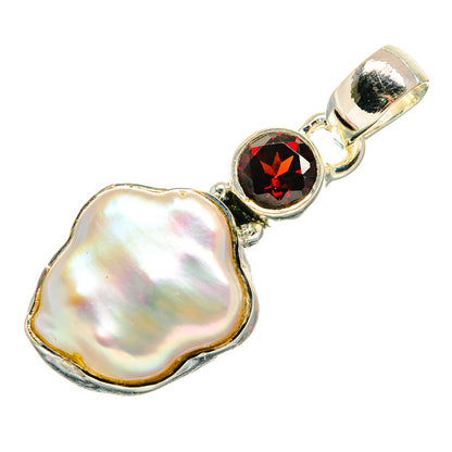 Mother Of Pearl Pendants handcrafted by Ana Silver Co - PD25458 - Photo 2