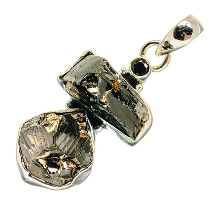 Shungite Pendants handcrafted by Ana Silver Co - PD25459 - Photo 2
