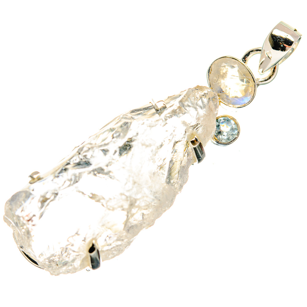 Rainbow Moonstone Pendants handcrafted by Ana Silver Co - PD25505 - Photo 2