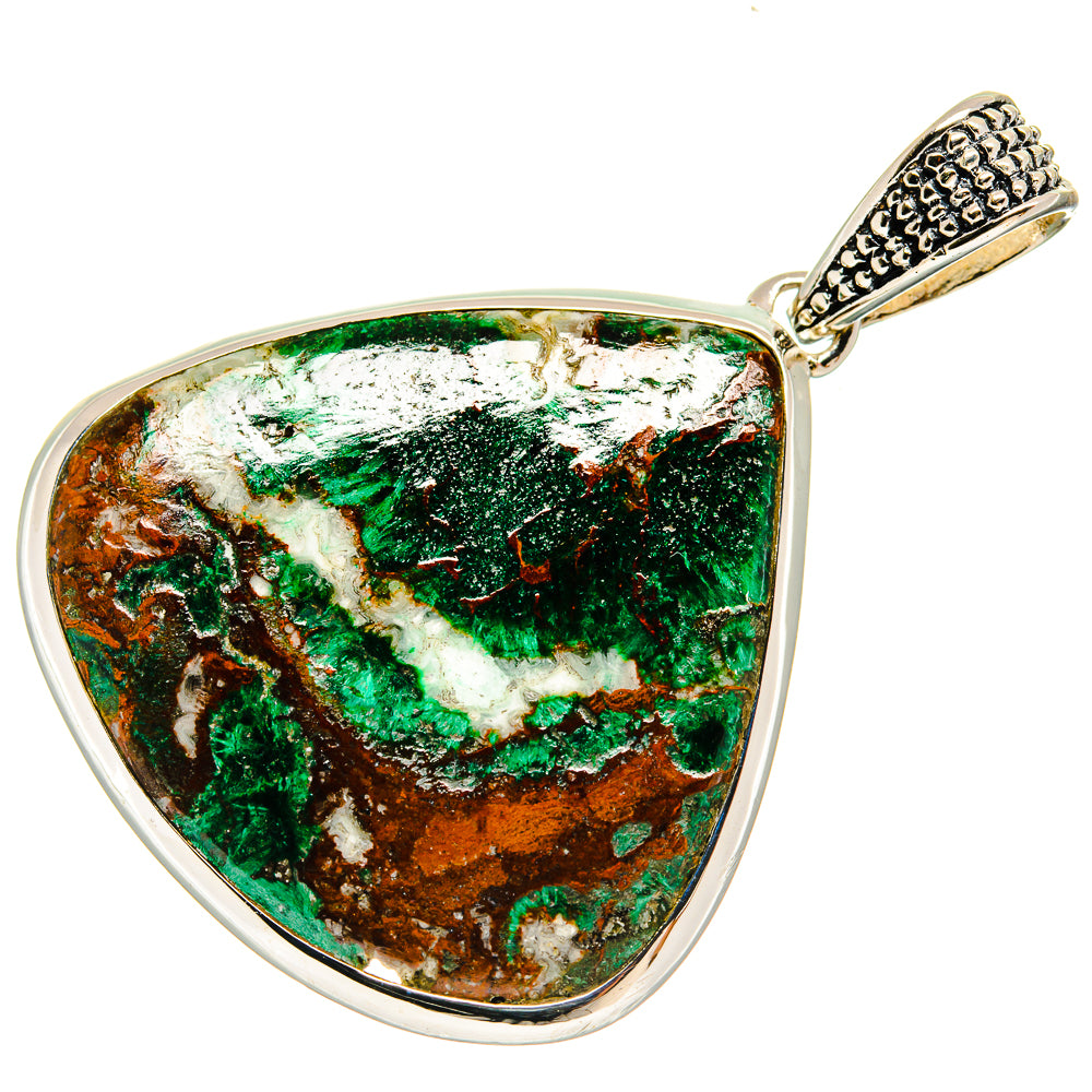 Chrysocolla Pendants handcrafted by Ana Silver Co - PD25541 - Photo 2