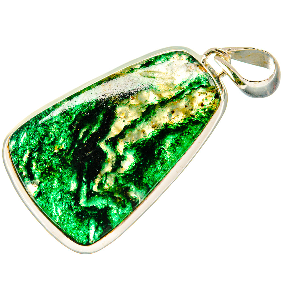 Green Aventurine Pendants handcrafted by Ana Silver Co - PD25544 - Photo 2