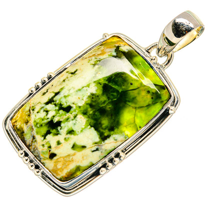 Rainforest Opal Pendants handcrafted by Ana Silver Co - PD25555 - Photo 2