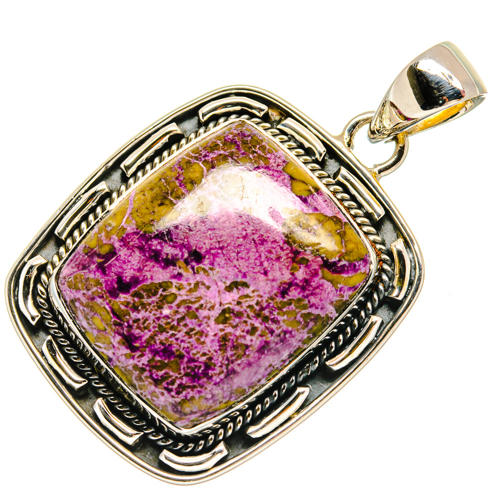 Stichtite Pendants handcrafted by Ana Silver Co - PD25556 - Photo 2