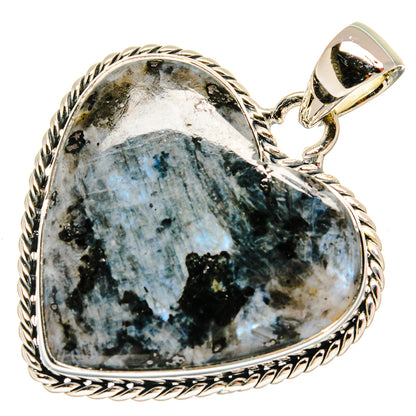Gabbro Stone Pendants handcrafted by Ana Silver Co - PD25558 - Photo 2