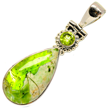 Rainforest Opal Pendants handcrafted by Ana Silver Co - PD25564 - Photo 2