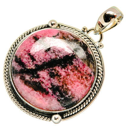 Rhodonite Pendants handcrafted by Ana Silver Co - PD25569 - Photo 2