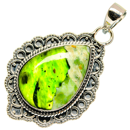 Rainforest Opal Pendants handcrafted by Ana Silver Co - PD25574 - Photo 2