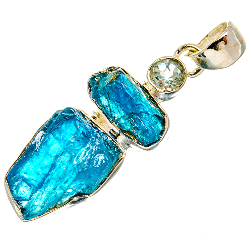 Apatite Pendants handcrafted by Ana Silver Co - PD25608 - Photo 2