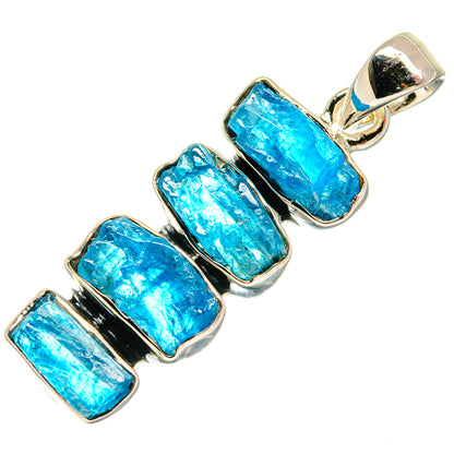 Apatite Pendants handcrafted by Ana Silver Co - PD25609 - Photo 2