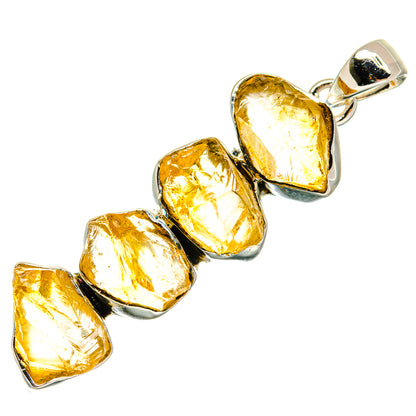 Citrine Pendants handcrafted by Ana Silver Co - PD25612 - Photo 2