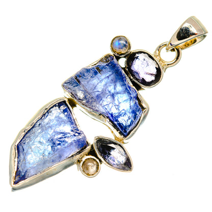 Tanzanite Pendants handcrafted by Ana Silver Co - PD25613 - Photo 2