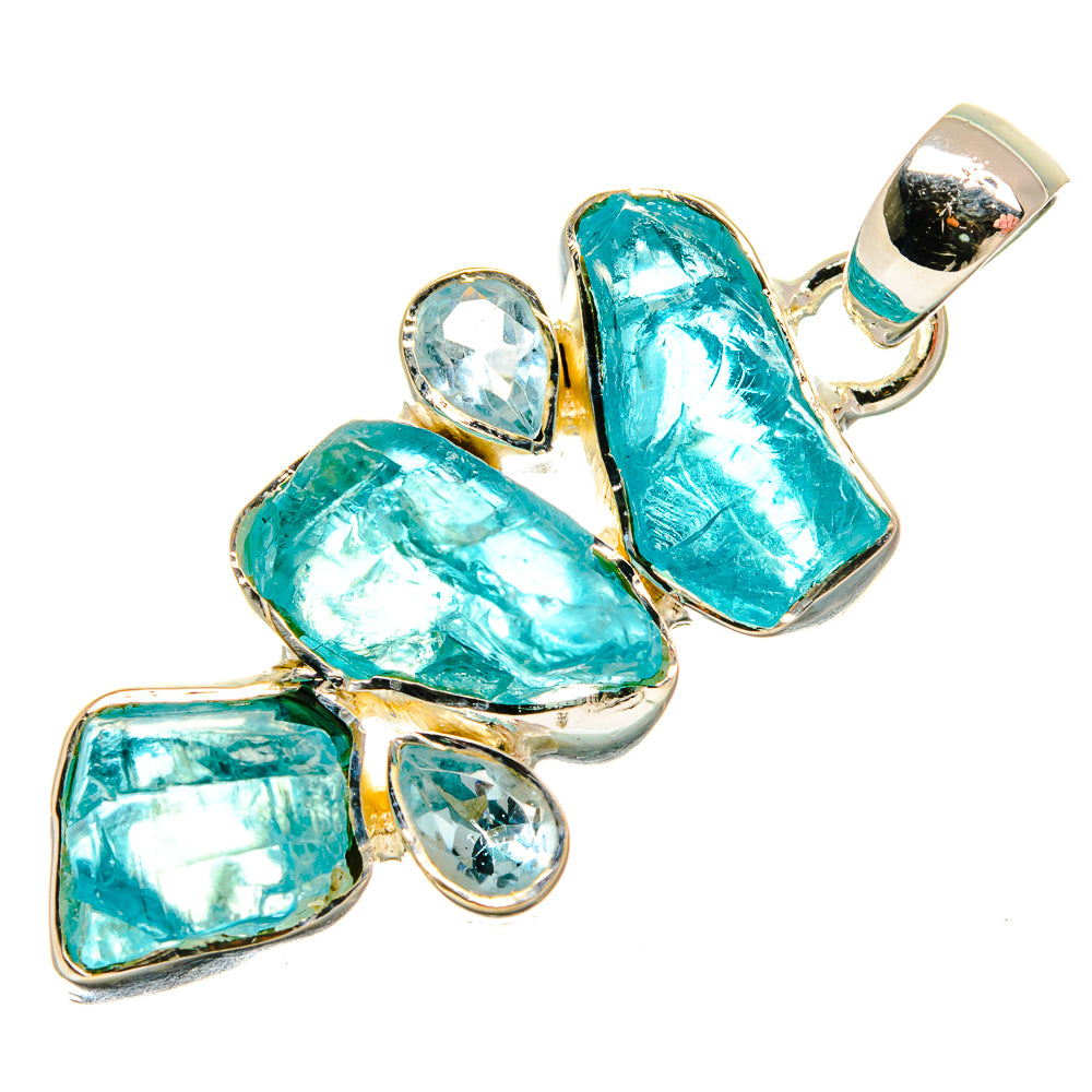 Apatite Pendants handcrafted by Ana Silver Co - PD25614 - Photo 2