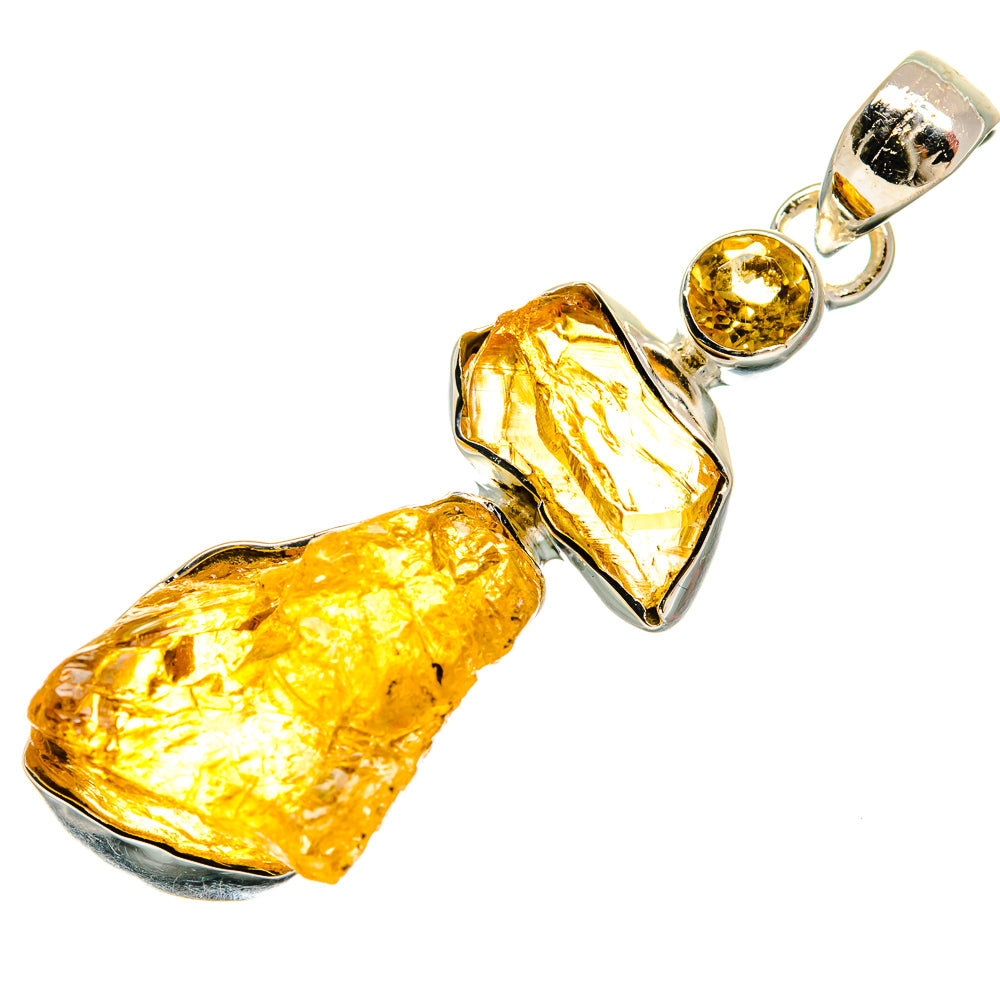 Citrine Pendants handcrafted by Ana Silver Co - PD25618 - Photo 2