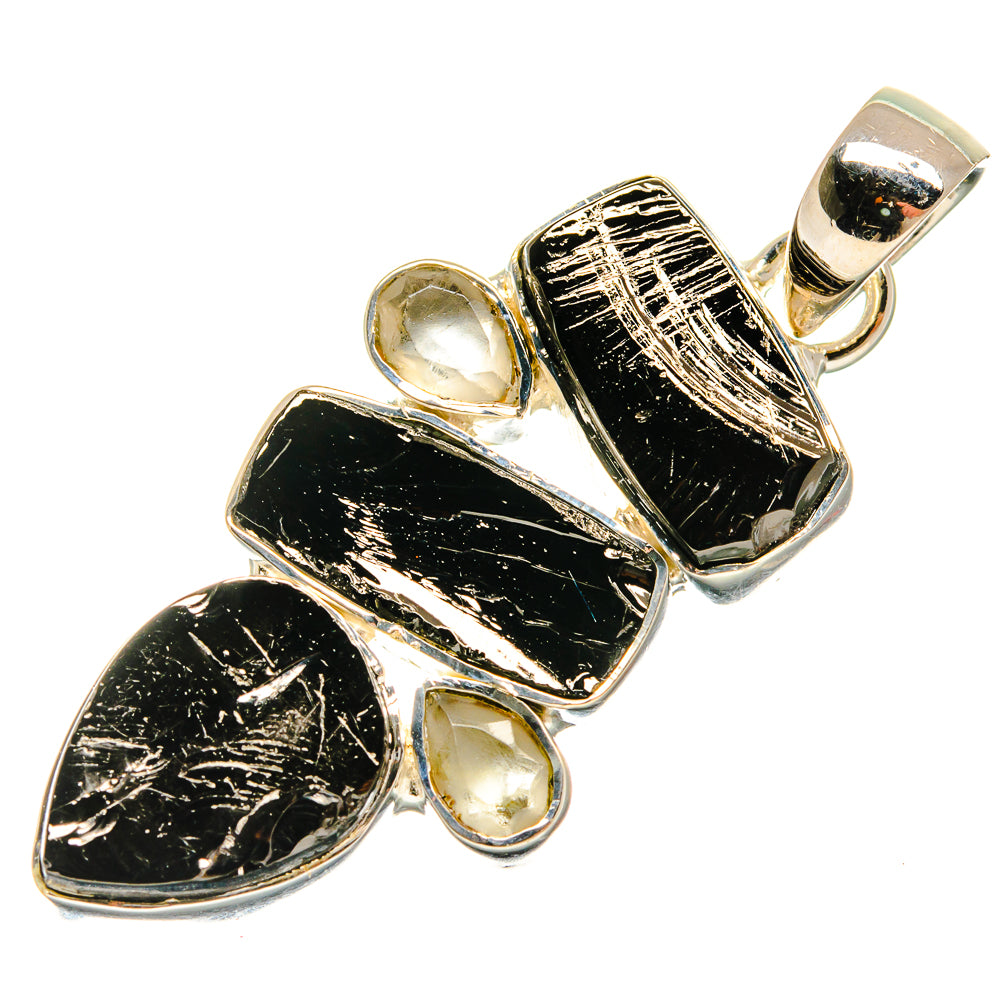 Shungite Pendants handcrafted by Ana Silver Co - PD25621 - Photo 2