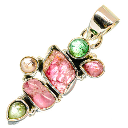 Tourmaline Pendants handcrafted by Ana Silver Co - PD25628 - Photo 2