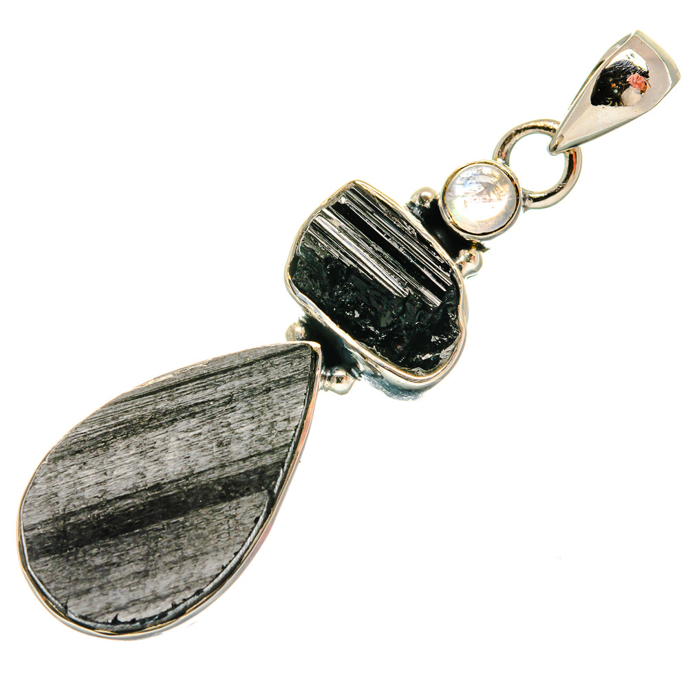 Tektite Pendants handcrafted by Ana Silver Co - PD25629 - Photo 2