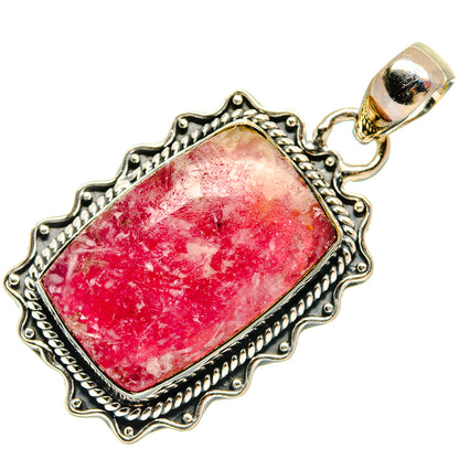 Thulite Pendants handcrafted by Ana Silver Co - PD25641 - Photo 2