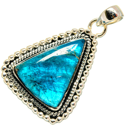 Apatite Pendants handcrafted by Ana Silver Co - PD25648 - Photo 2