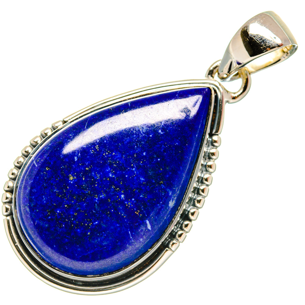 Lapis Lazuli Pendants handcrafted by Ana Silver Co - PD25649 - Photo 2