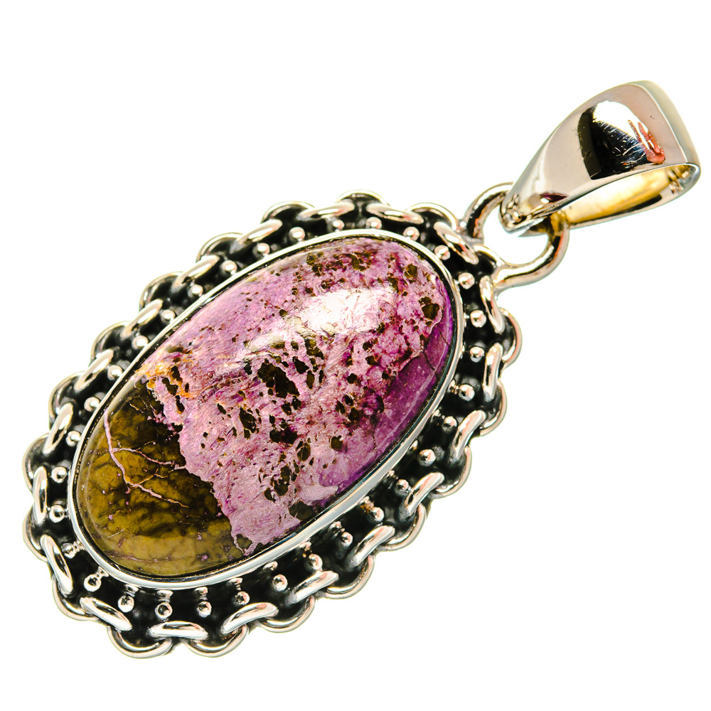 Stichtite Pendants handcrafted by Ana Silver Co - PD25653 - Photo 2