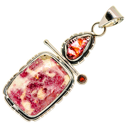 Lepidolite Pendants handcrafted by Ana Silver Co - PD25657 - Photo 2