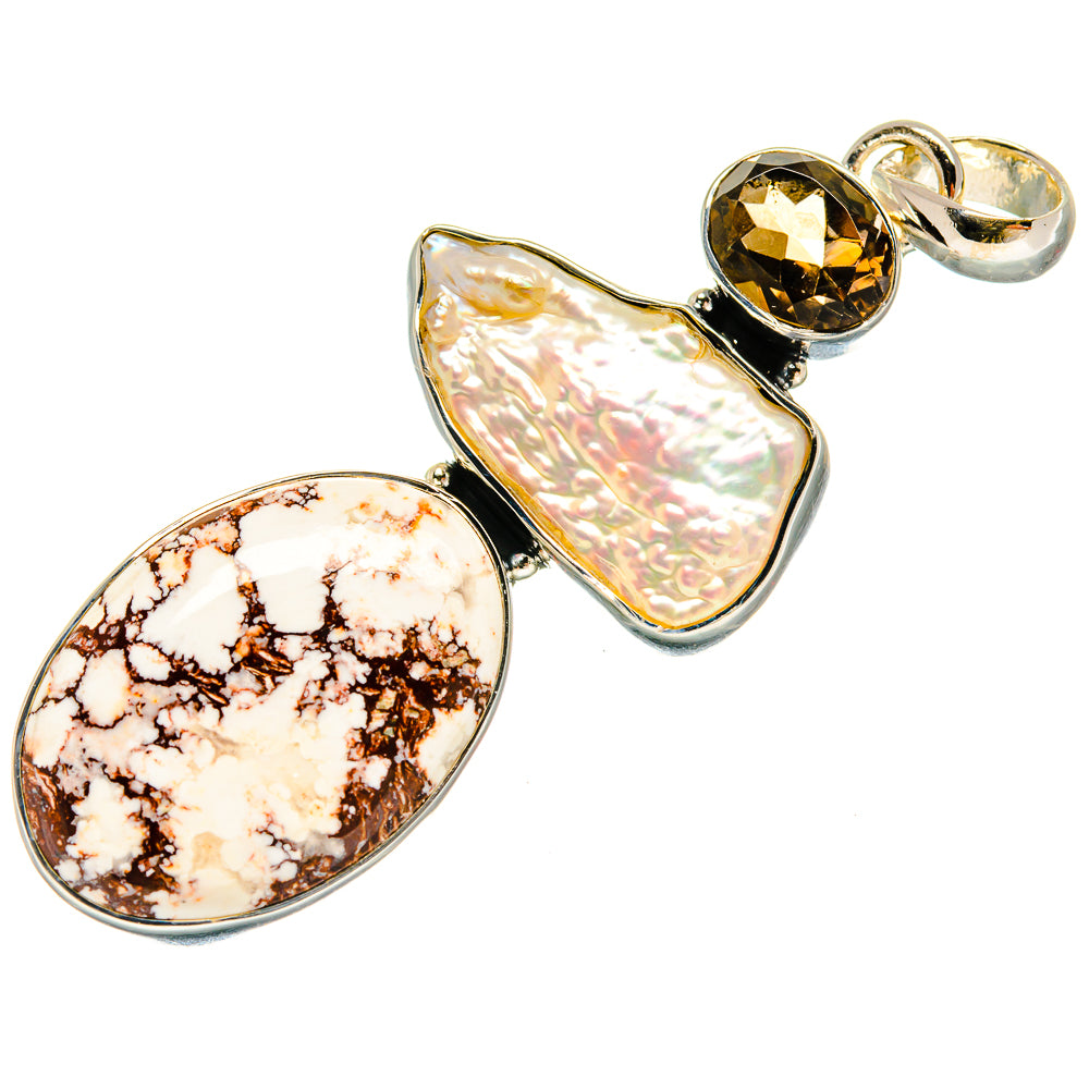 Wild Horse Jasper Pendants handcrafted by Ana Silver Co - PD25659 - Photo 2