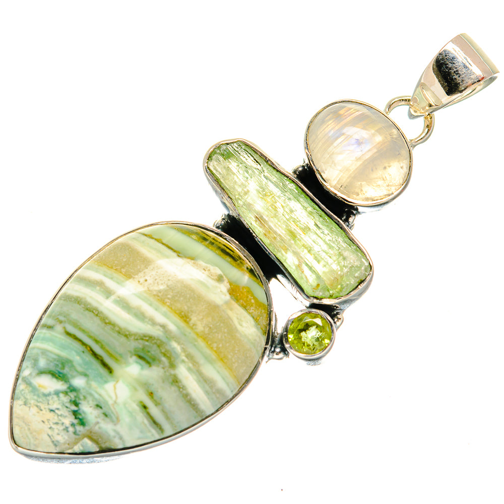 Ocean Jasper Pendants handcrafted by Ana Silver Co - PD25671 - Photo 2