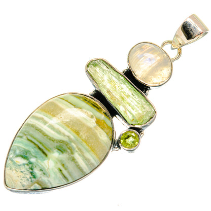 Ocean Jasper Pendants handcrafted by Ana Silver Co - PD25671 - Photo 2