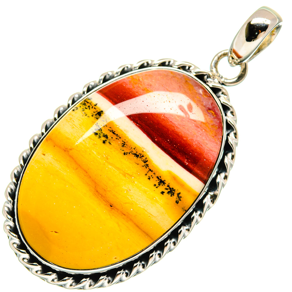 Mookaite Pendants handcrafted by Ana Silver Co - PD25709 - Photo 2