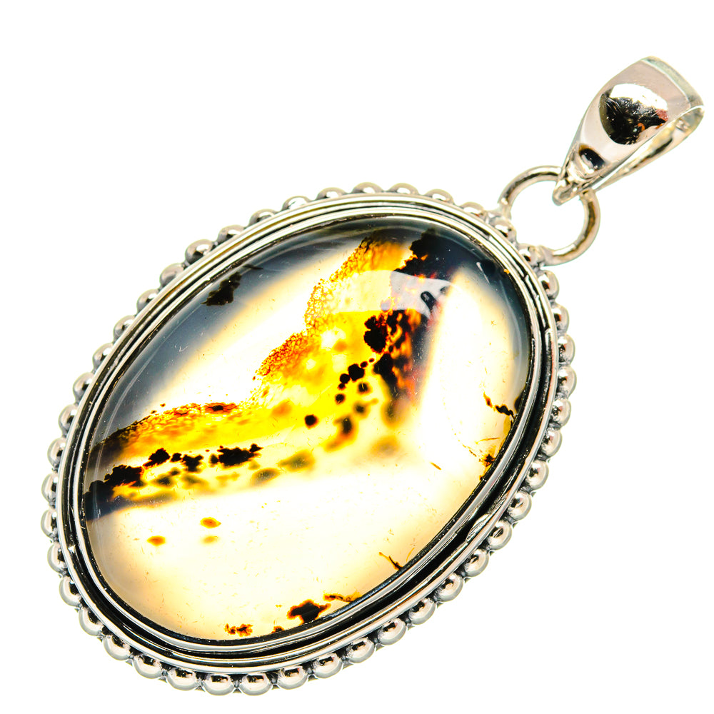 Montana Agate Pendants handcrafted by Ana Silver Co - PD25731 - Photo 2