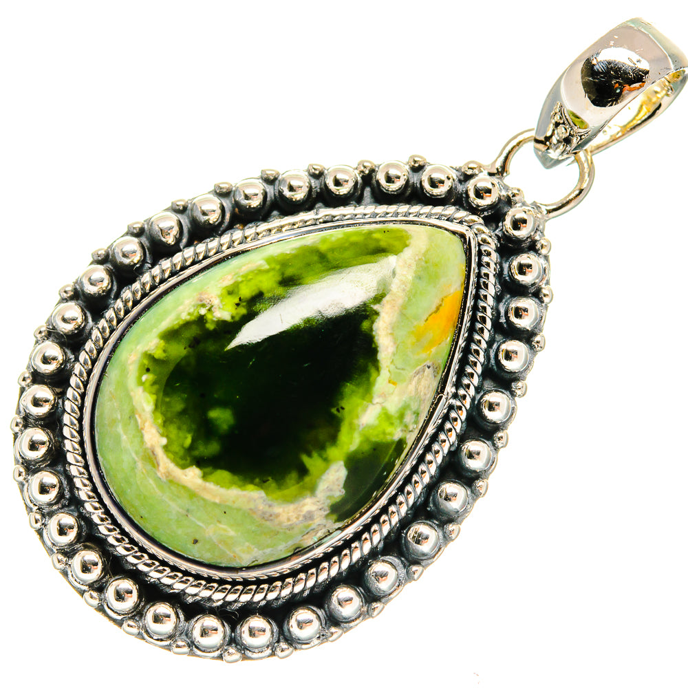 Ocean Jasper Pendants handcrafted by Ana Silver Co - PD25739 - Photo 2