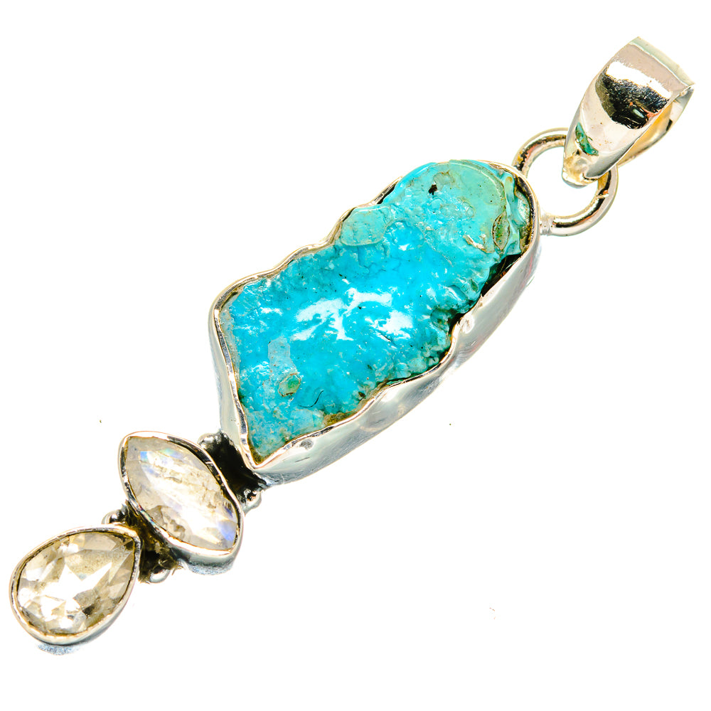Apatite Pendants handcrafted by Ana Silver Co - PD25794 - Photo 2