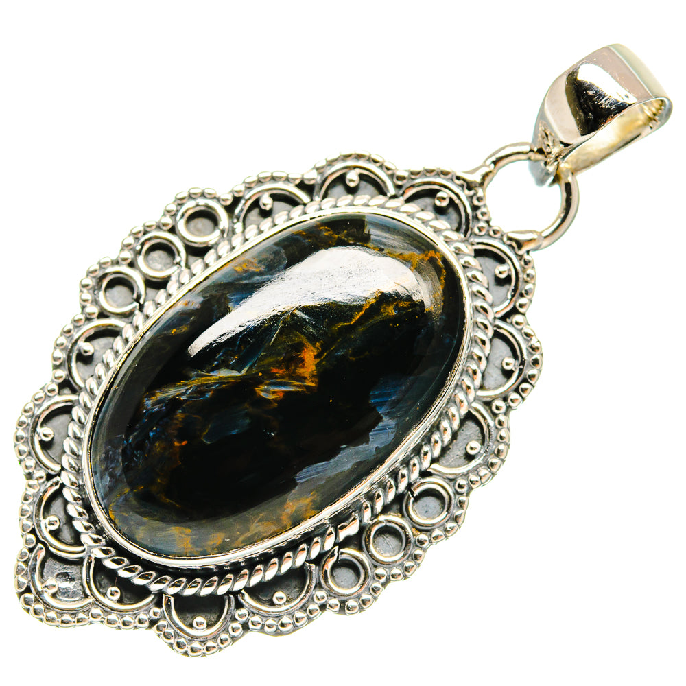 Pietersite Pendants handcrafted by Ana Silver Co - PD25799 - Photo 2