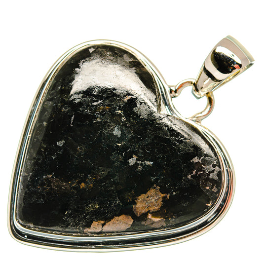 Gabbro Stone Pendants handcrafted by Ana Silver Co - PD25805 - Photo 2