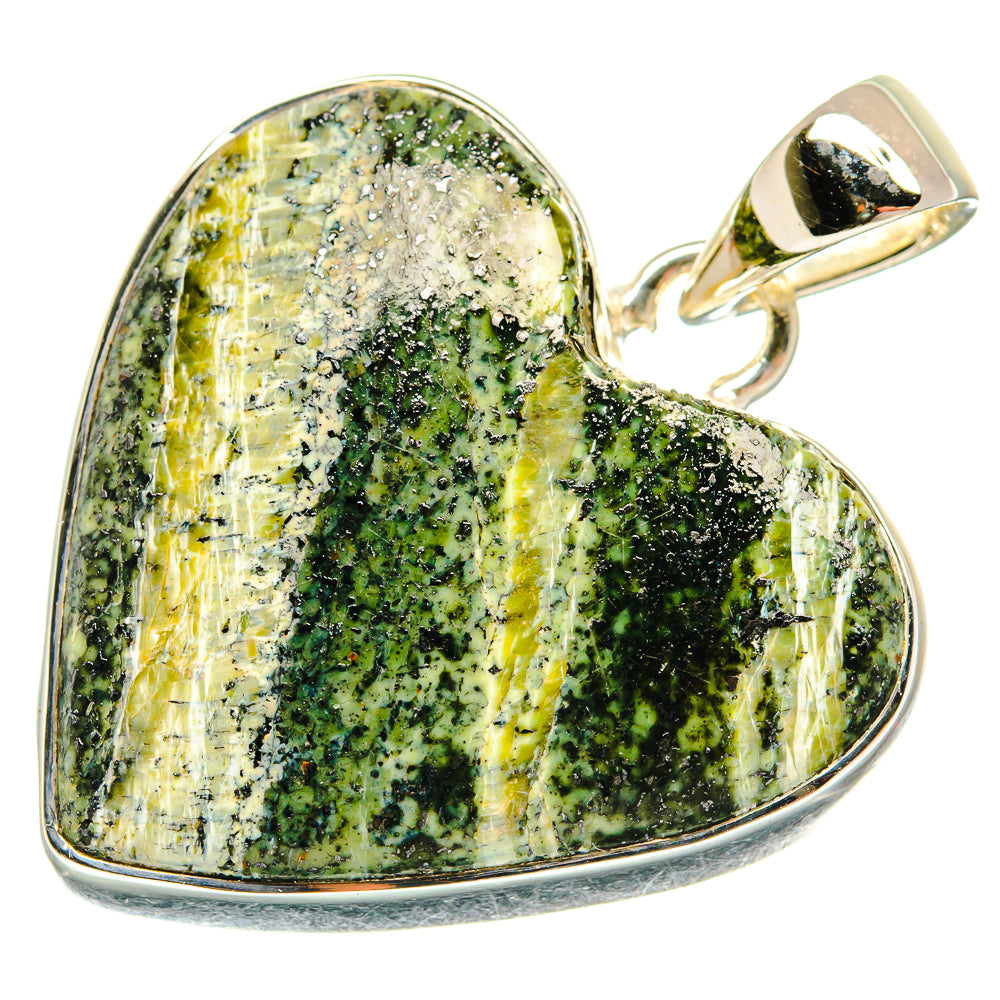 Lizard Jasper Pendants handcrafted by Ana Silver Co - PD25814 - Photo 2