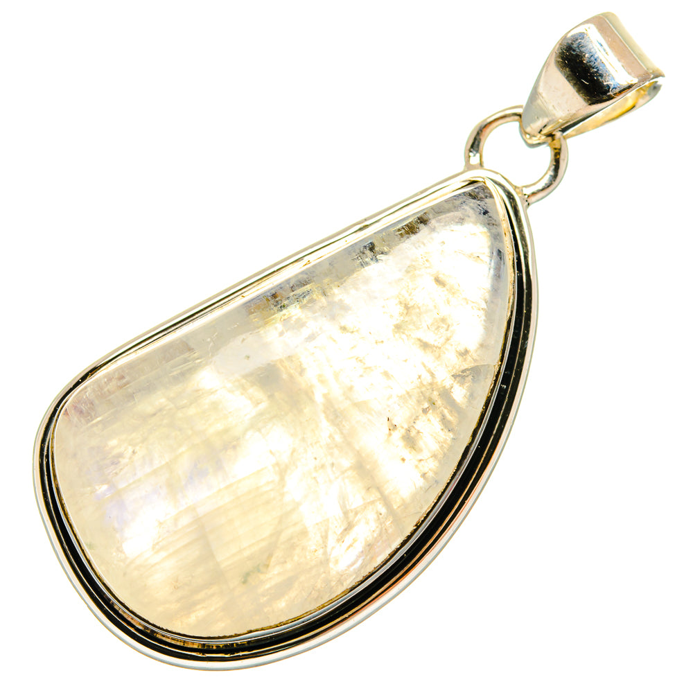 Rainbow Moonstone Pendants handcrafted by Ana Silver Co - PD25825 - Photo 2