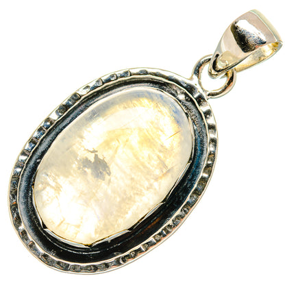 Rainbow Moonstone Pendants handcrafted by Ana Silver Co - PD25829 - Photo 2