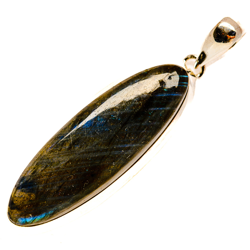 Labradorite Pendants handcrafted by Ana Silver Co - PD25833 - Photo 2